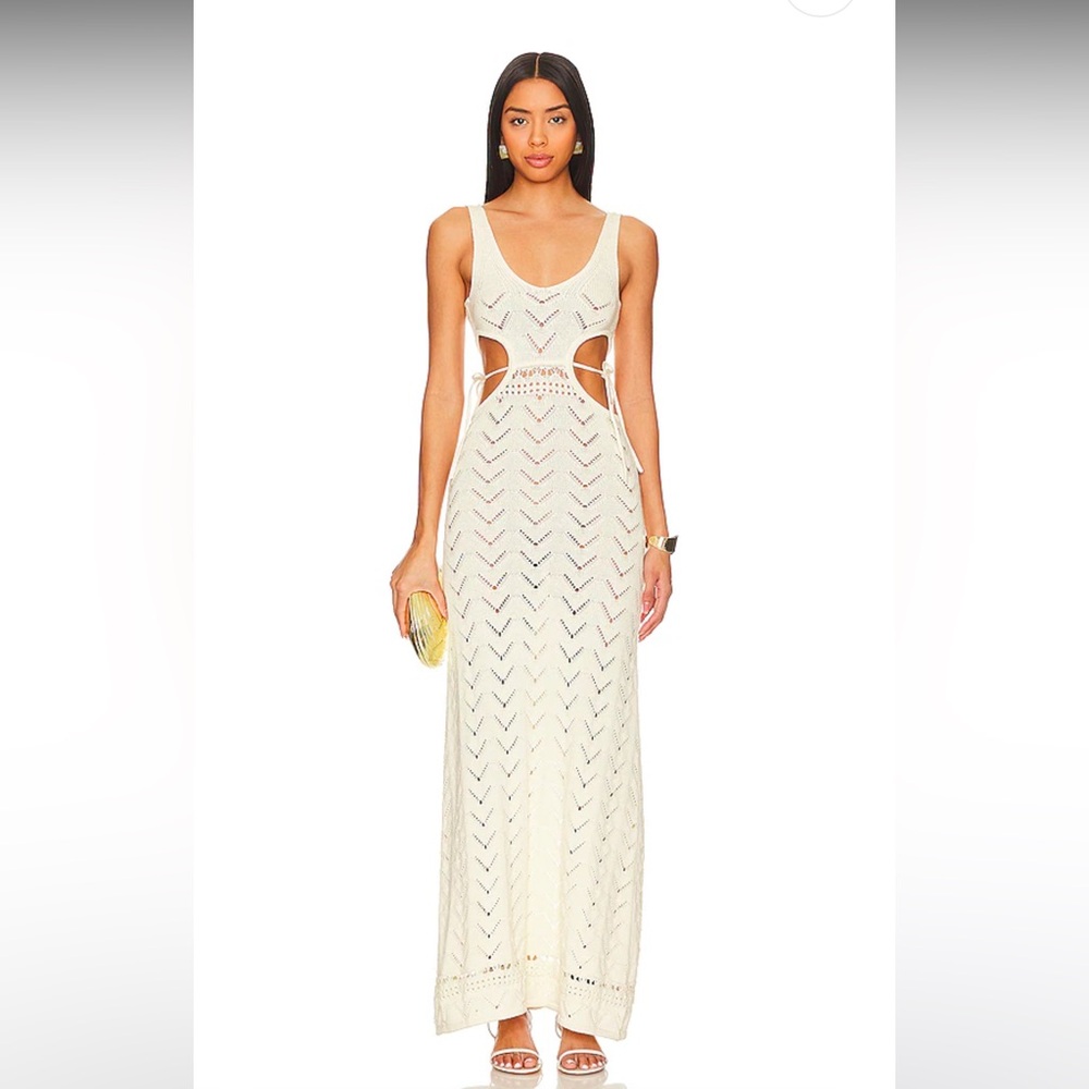 Andros Dress in Ivory - Revolve